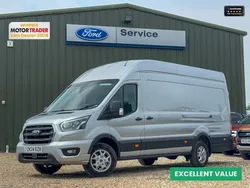 Silver Used 2024 Ford Transit Limited | £25,549 (Expensive)