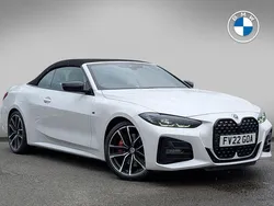 White Used 2022 BMW 420 M Sport Cabriolet | £29,490 (Good price)