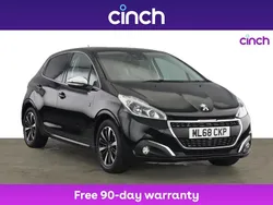 Black Used 2018 Peugeot 208 Hatchback | £9,199 (Expensive)