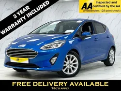 Blue Used 2020 Ford Fiesta Titanium Hatchback | £12,295 (Fair price)