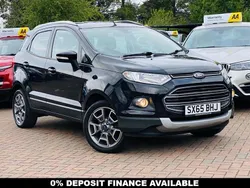 Black Used 2016 Ford Ecosport Titanium SUV | £4,969 (Fair price)