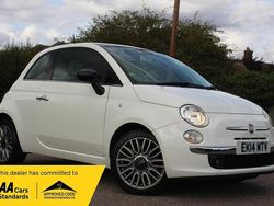 White Used 2014 Fiat 500 Hatchback | £4,690 (Good price)