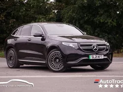 Black Used 2021 Mercedes EQC400 AMG line SUV | £22,499 (Fair price)