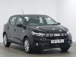 Black Used 2023 Dacia Sandero Expression Hatchback | £12,998 (Fair price)