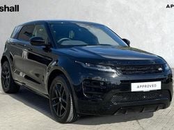 Black Used 2025 Land Rover Range Rover evoque SUV | £40,154