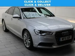 Silver Used 2011 Audi A6 Design Sedan | £8,000 (Expensive)