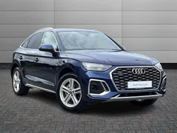 Blue Used 2024 Audi Q5 Sportback S-Line SUV | £40,991 (Fair price)