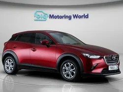 Red Used 2018 Mazda CX-3 SUV | £10,100 (Fair price)