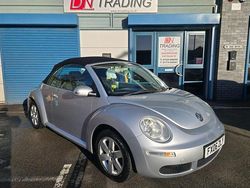 Silver Used 2006 VW Beetle Cabriolet | £1,950 (Fair price)