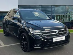 Black Used 2024 VW T-Roc R-line SUV | £28,533 (A bit pricey)