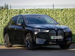 Black sapphire Used 2023 BMW iX M Sport SUV | £35,498 (Fair price)