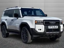 White pearl New 2025 Toyota Land Cruiser SUV | £88,850 (Expensive)