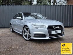 Silver Used 2015 Audi A6 Black Edition Sedan | £10,541 (Fair price)