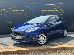 Blue Used 2015 Ford Fiesta Titanium Hatchback | £6,990 (Fair price)