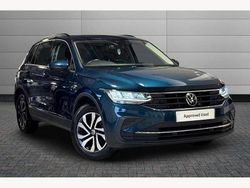 Blue Used 2021 VW Tiguan Active SUV | £21,850 (Fair price)