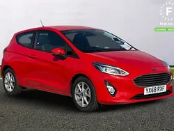 Red Used 2018 Ford Fiesta Zetec Hatchback | £11,599 (Fair price)