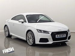 White Used 2015 Audi TT S-Line Coupe | £17,290 (Fair price)