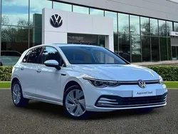 White Used 2023 VW Golf VIII Style Hatchback | £22,491 (Fair price)