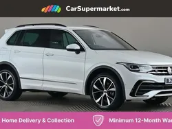 White Used 2023 VW Tiguan R-line SUV | £27,097 (Good price)