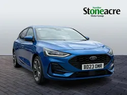 Blue Used 2023 Ford Focus ST-Line X Hatchback | £15,990 (Fair price)