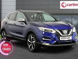 Blue Used 2018 Nissan Qashqai S SUV | £11,450 (Fair price)