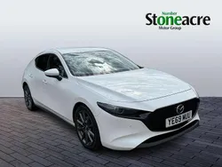 White Used 2019 Mazda 3 Inclusive Hatchback | £16,495 (Fair price)