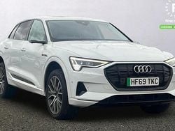 White Used 2019 Audi e-tron Advanced SUV | £23,299 (Fair price)