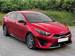 Red New 2025 Kia ProCeed GT-Line S Hatchback | £27,795 (Expensive)