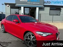 Red Used 2021 Alfa Romeo Giulia Veloce Sedan | £25,995 (Fair price)