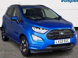 Blue Used 2022 Ford Ecosport ST-Line SUV | £12,995 (Fair price)