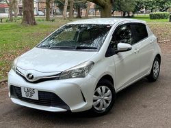 White Used 2025 Toyota Vitz Hatchback | £6,245 (Fair price)