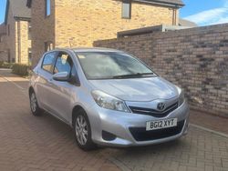 Silver Used 2012 Toyota Yaris Multidrive S Hatchback | £4,995