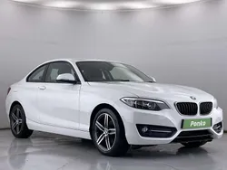 White Used 2016 BMW 218 Sport Line Coupe | £9,940 (Fair price)