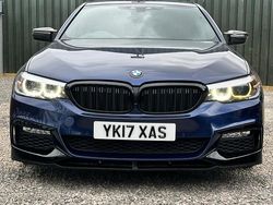 Blue Used 2017 BMW 520 M Sport Sedan | £15,295 (Fair price)