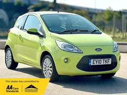 Green Used 2010 Ford Ka Zetec Hatchback | £1,995 (Fair price)
