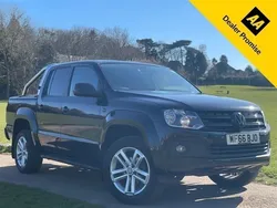 Black Used 2016 VW Amarok Highline Pickup | £14,499 (Fair price)