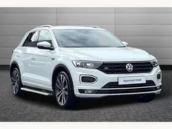 White Used 2018 VW T-Roc R-line SUV | £15,495 (Fair price)