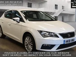 White Used 2018 Seat Leon SE Dynamic Hatchback | £9,970 (Fair price)