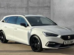 White New 2025 Seat Leon Black Edition Estate | £26,990