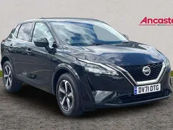 Black Used 2021 Nissan Qashqai N-Connecta SUV | £18,975 (Fair price)