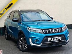 Turquoise Used 2022 Suzuki Vitara SZ-T SUV | £15,250 (Fair price)
