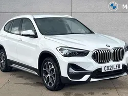 White Used 2021 BMW X1 xLine SUV | £22,118 (A bit pricey)