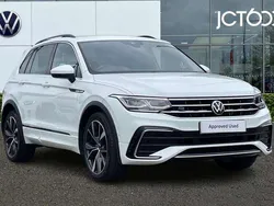 White Used 2023 VW Tiguan R-line SUV | £28,866 (Fair price)