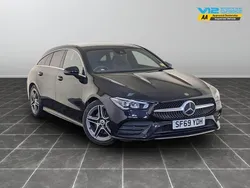 Black Used 2019 Mercedes CLA200 AMG line Estate | £16,495 (Super price)