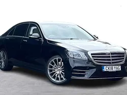 Black Used 2018 Mercedes S350 AMG Line Premium Plus Sedan | £32,948 (Fair price)