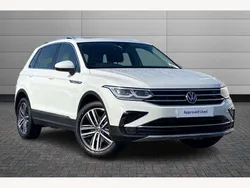White Used 2021 VW Tiguan Elegance SUV | £24,876 (Fair price)