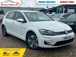 White Used 2018 VW e-Golf Hatchback | £8,990 (Fair price)