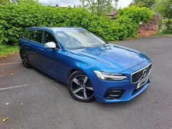 Blue Used 2019 Volvo V90 R-Design Estate | £18,369 (Fair price)