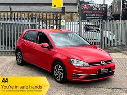 Red Used 2019 VW Golf VII Match Hatchback | £10,885 (Fair price)