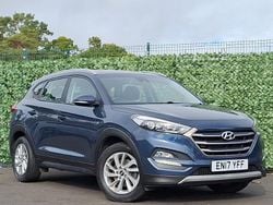 Blue Used 2017 Hyundai Tucson SE SUV | £8,998 (Good price)